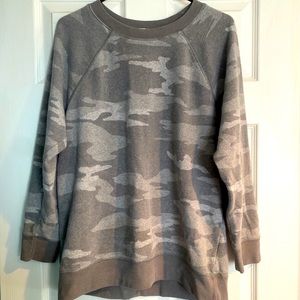 Camo Crewneck Sweater